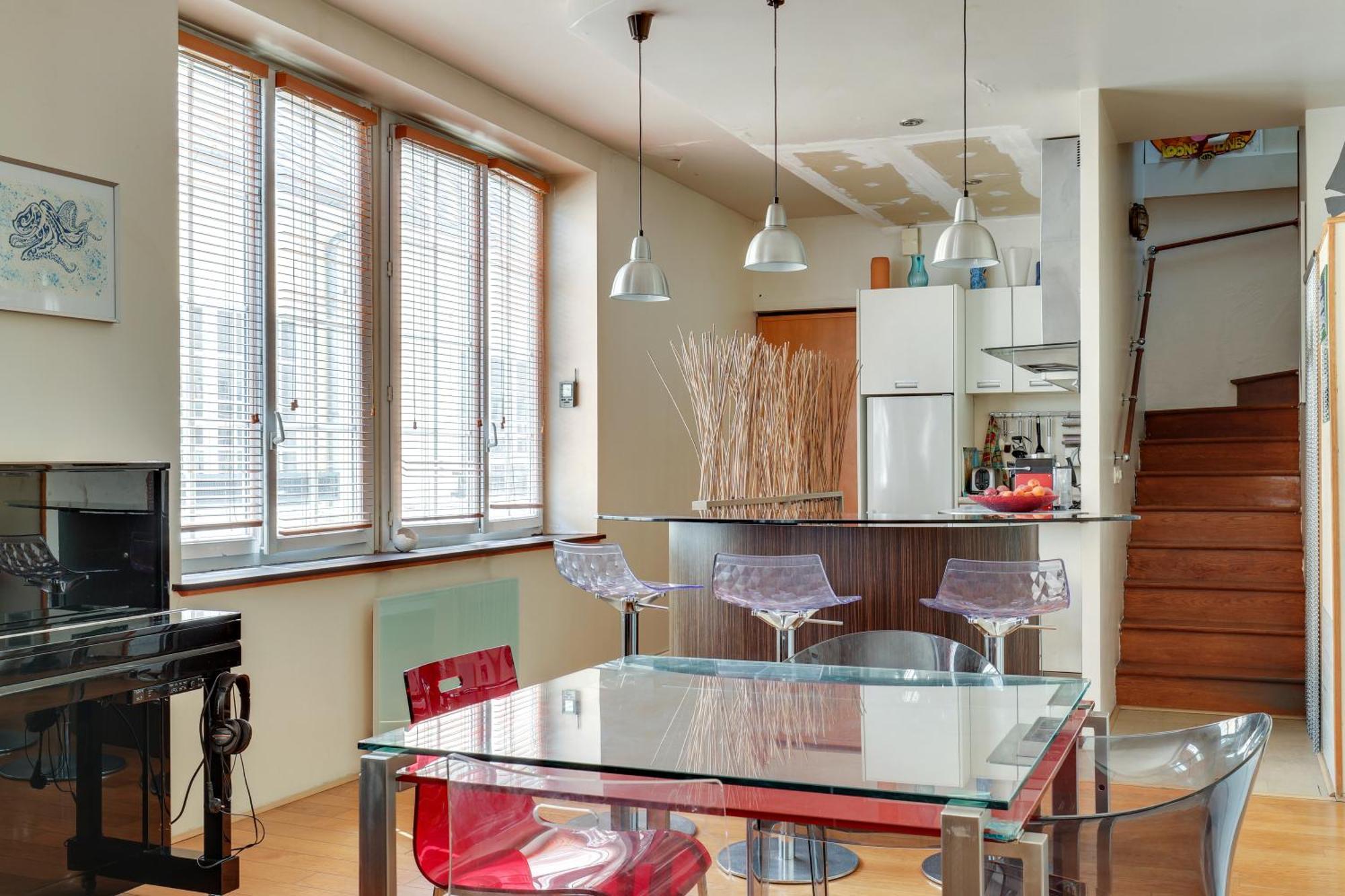 Duplex Calme Et Lumineux Au Coeur De Bastille Párizs Kültér fotó