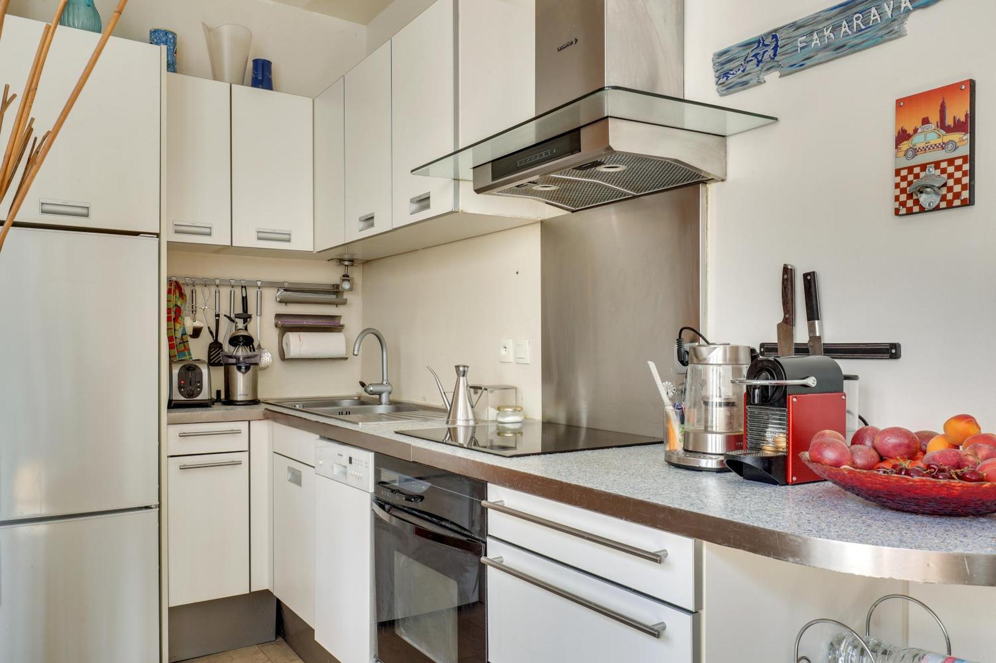 Duplex Calme Et Lumineux Au Coeur De Bastille Párizs Kültér fotó
