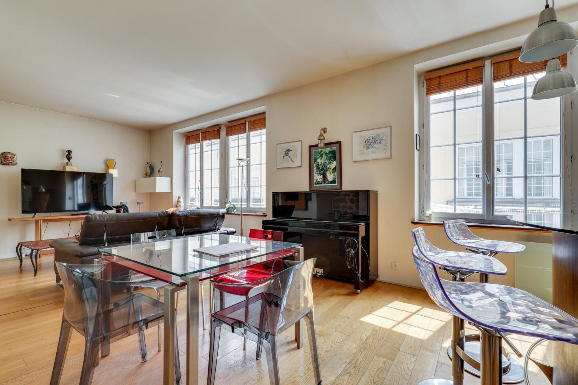 Duplex Calme Et Lumineux Au Coeur De Bastille Párizs Kültér fotó